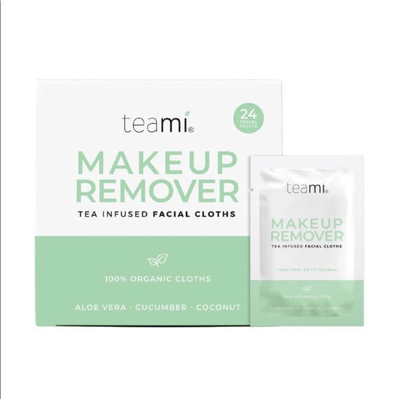 Teami Make Up Remover Tea Infused Cloths 24 NIB - Picture 10 of 15